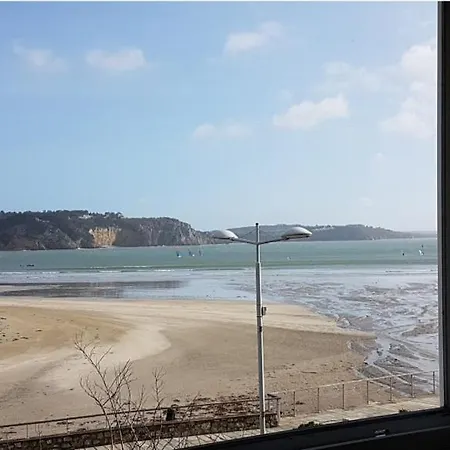 Chez Nany, Chaleureux Duplex Sur Le Port De Morgat شقة *